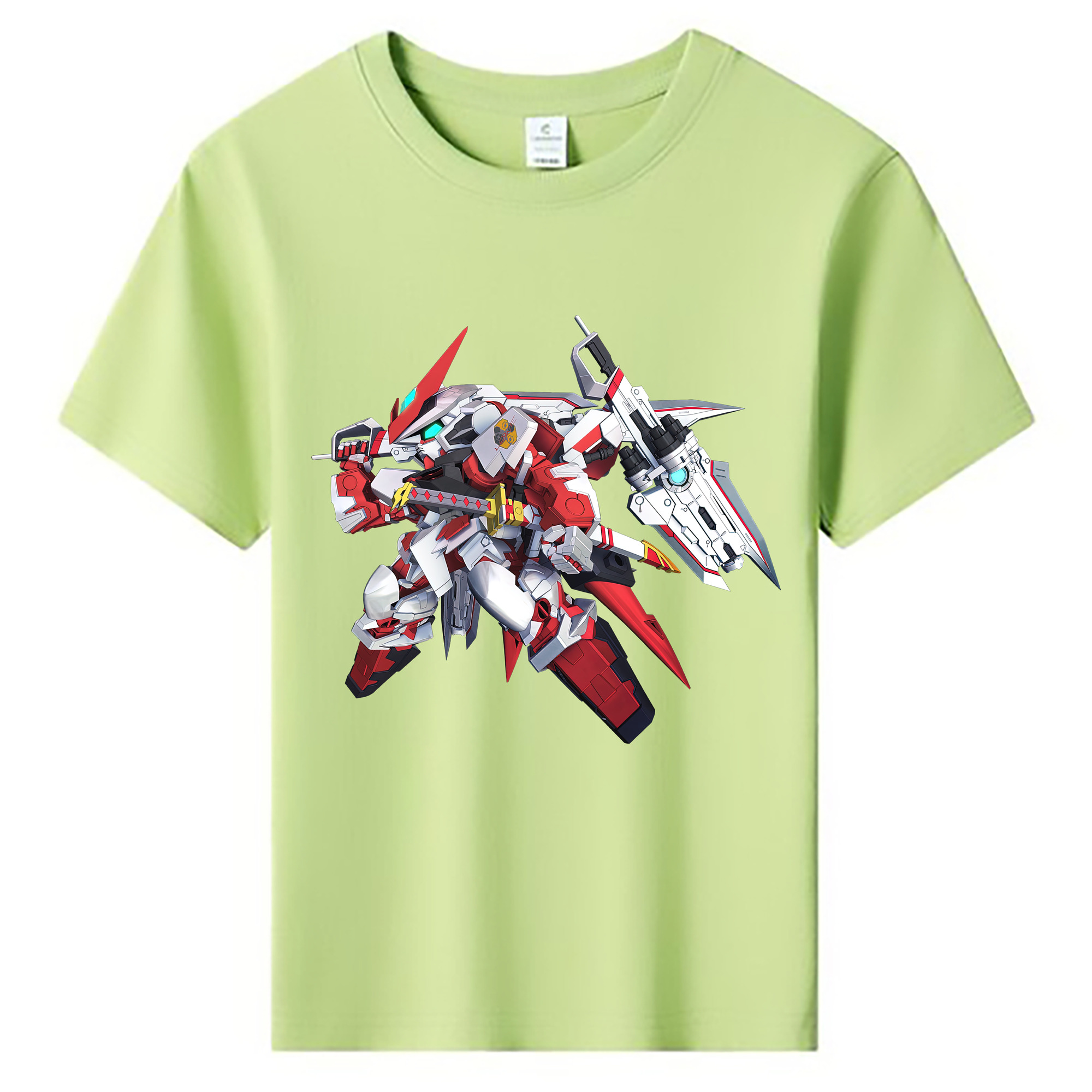 （画像用） 機動戦士ガンダム Mobile Suit Gundam 綿100％キッズTシャツ（フロントプリント）